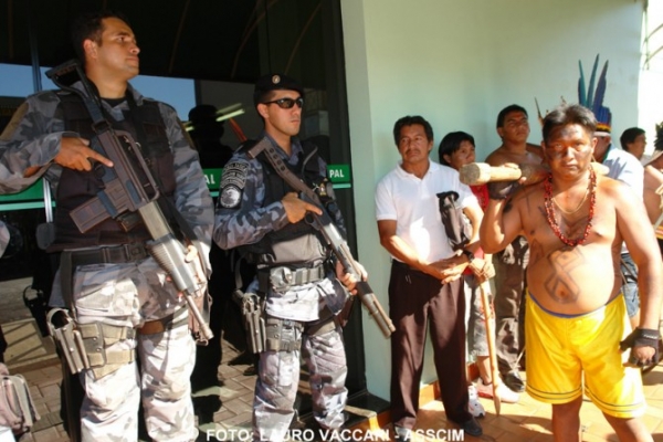 PF e PRF voltam � �rea xavante para evitar nova 