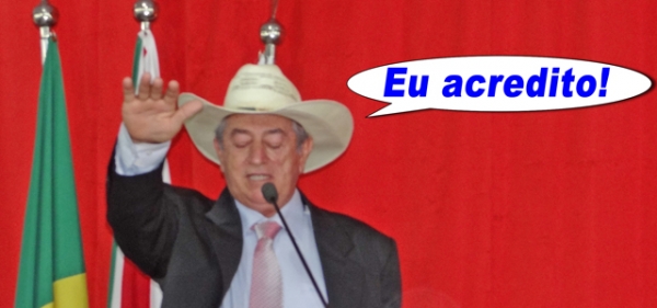 Prefeito Edson Piovesan se reabastece de promessas em Cuiab�.