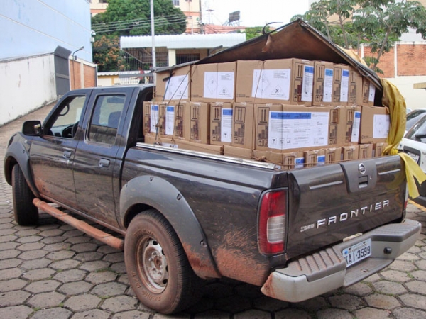 Quadrilhas do crime organizado atuam em roubos de defensivos agr�colas