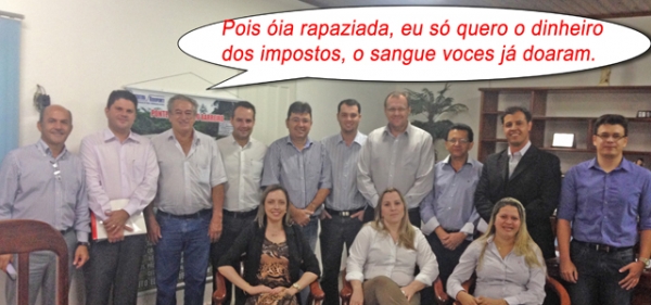 Depois que os advogados doaram sangue, prefeito quer dinheiro dois caus�dicos