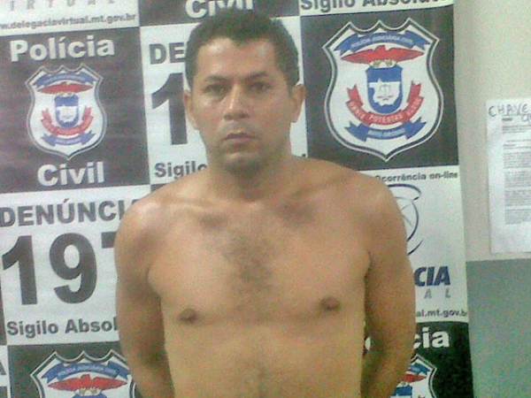 Pol�cia Civil prende acusado de abusar da filha, do sobrinho e mais duas menores uma em Juara e outra em Ju�na