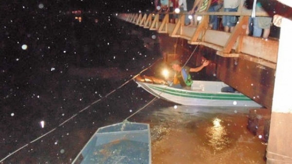 Continuam as buscas ao secret�rio de Agricultura de Marcel�ndia desaparecido no rio desde s�bado.