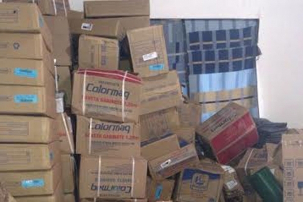 Pol�cia civil recupera parte de carga roubada em MT