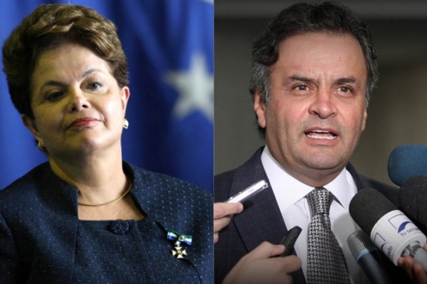 Dilma Rousseff e pr�-candidato A�cio Neves v�m a MT em abril