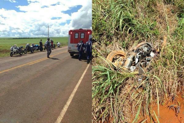 Secret�rio-adjunto do Estado morre em acidente de moto na Estrada de Chapada