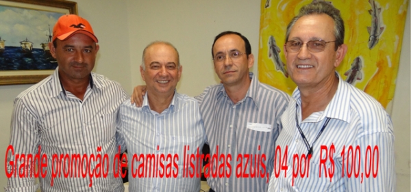 Juarenses se encontram em Cuiab� e aproveitam liquida��o de camisas listradas.