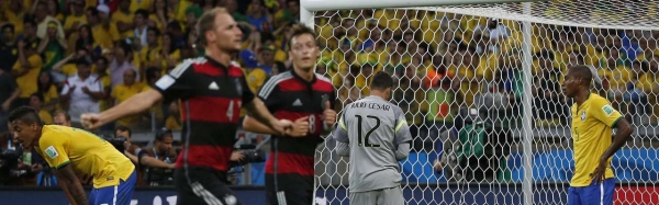 Alemanha d� maior surra no Brasil e estra�alha sonho do hexa
