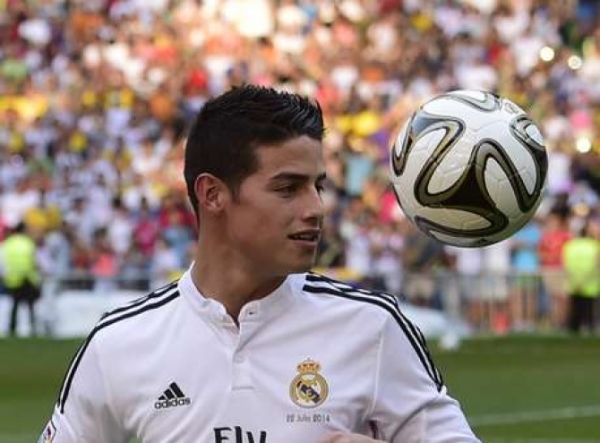 Em 48h, Real Madrid j� vendeu mais de R$ 60 mi em camisas de James Rodriguez