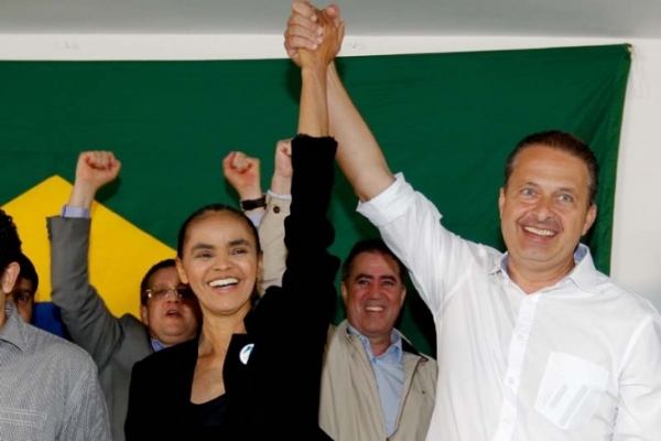 PSB sela acordo para lan�ar Marina no lugar de Eduardo Campos