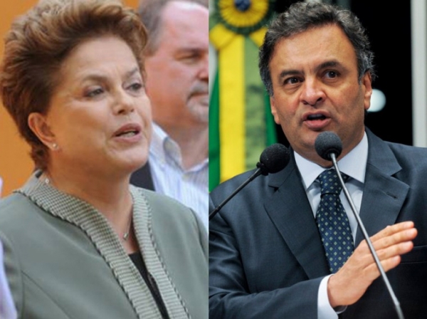 A�cio supera Marina na reta final e vai ao segundo turno contra Dilma
