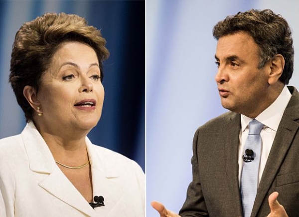 Datafolha aponta empate entre Dilma e A�cio; Ibope mostra petista reeleita