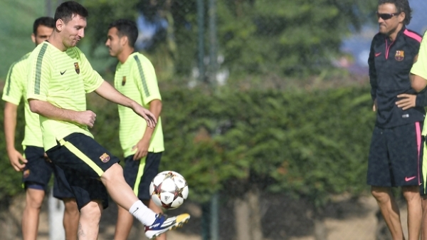 Crise no Bar�a! Luis Enrique n�o acreditou em doen�a de Messi e quis puni-lo, diz jornal