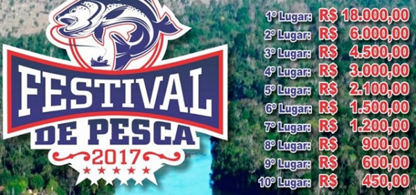 ATEN��O PESCADORES: Festival de Pesca ser� neste final de semana