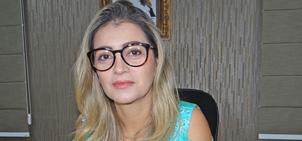 Luciane Bezerra recebe a imprensa para explanar sobre a opera��o da Pol�cia Federal em Juara