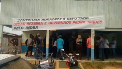 Posto do INDEA � inaugurado em Conselvan ap�s indica��o de Oscar