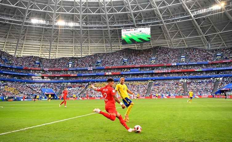 Cro�cia e Inglaterra disputam hoje segunda vaga para final da Copa