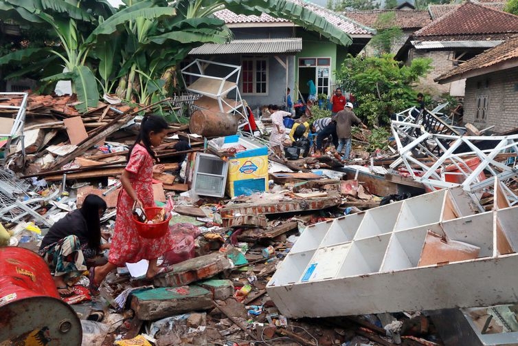 Sob risco de segundo tsunami, Indon�sia est� em alerta