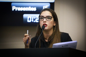 Deputada acompanha vice-governador em vistoria � MT 240 entre Santo Afonso e Tangar�