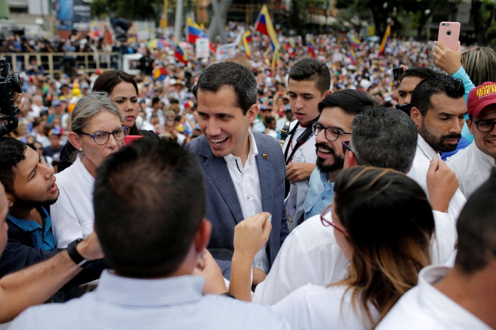 Juan Guaid� busca ajuda do Pent�gono para resolver crise na Venezuela