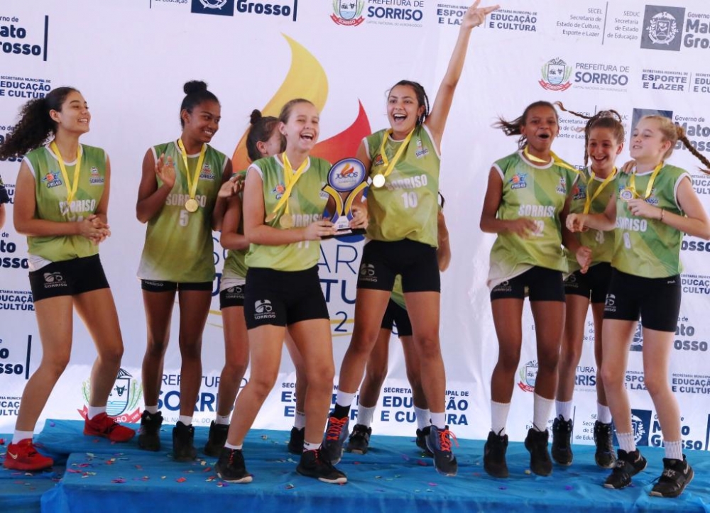 Delega��o de MT viaja para etapa nacional dos Jogos Escolares da Juventude