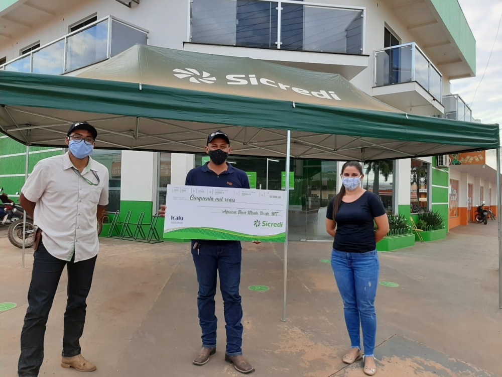 Associado Sicredi de Nova Monte Verde - MT � contemplado com R$ 50 mil em sorteio de Seguro de Vida