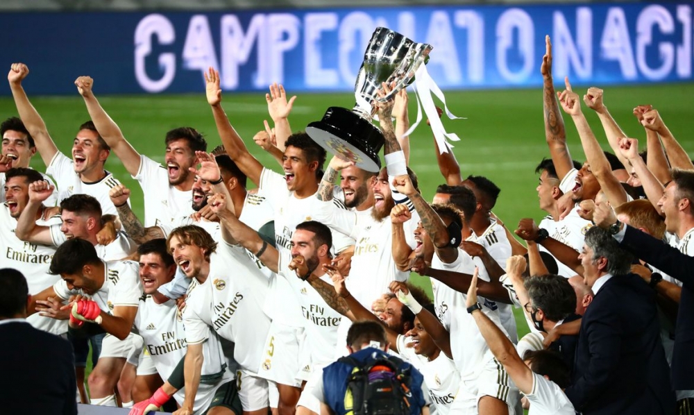 Real Madrid conquista 34 ttulo espanhol
