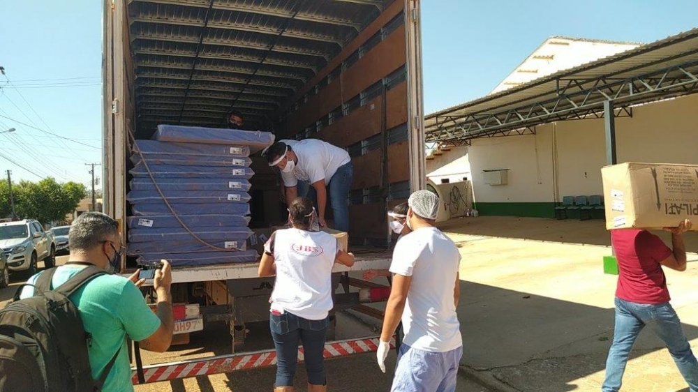 JBS entrega novos equipamentos hospitalares para o Hospital Municipal de Juara.