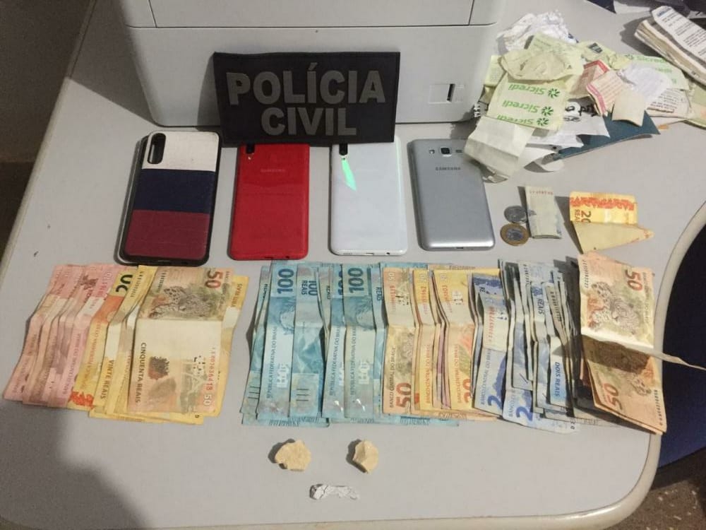 Pol�cia Civil de Tabapor� desarticula organiza��o criminosa e prende elementos por tr�fico de drogas