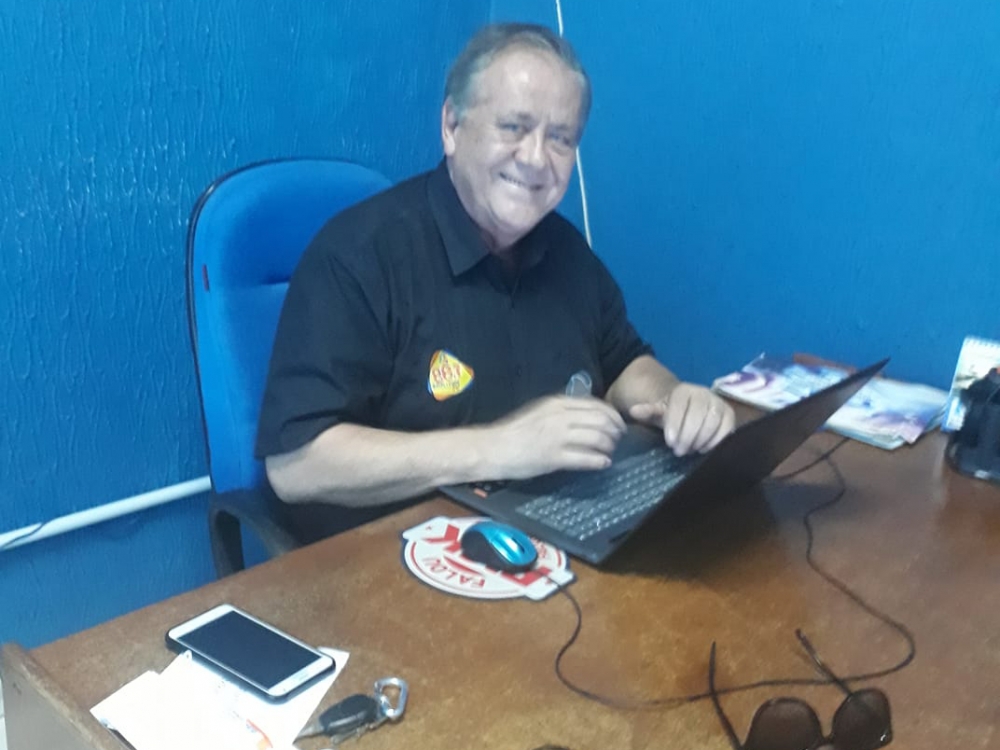 Jornalista Paulo Becker est� internado em Juara com 50% dos pulm�es comprometidos.