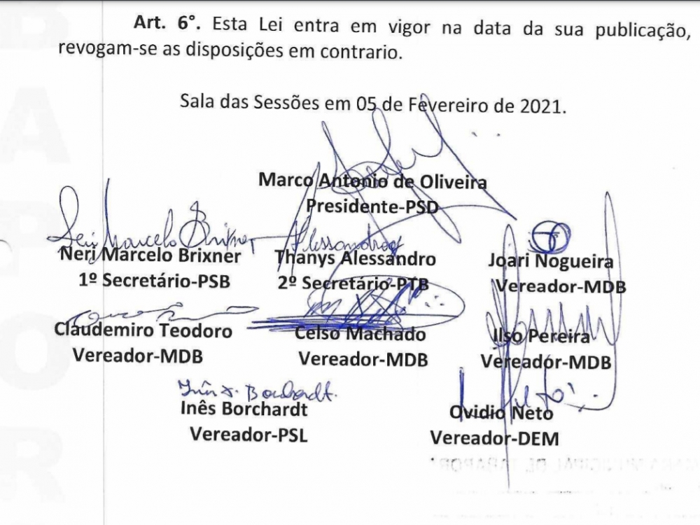 Vereadora de Tabapor� que abriu m�o da VI foi favor�vel � cria��o do benef�cio e recebeu o m�s de janeiro.