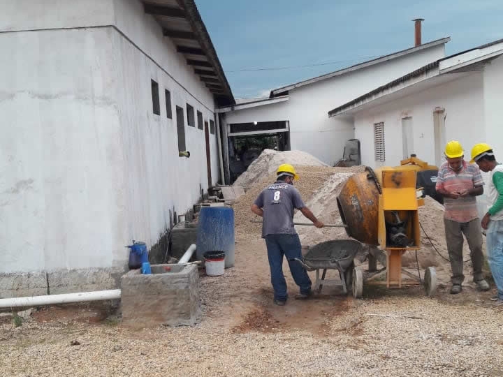 Obra encravada de constru��o de leitos no Hospital Municipal de Juara finalmente s�o retomadas pelo munic�pio. 