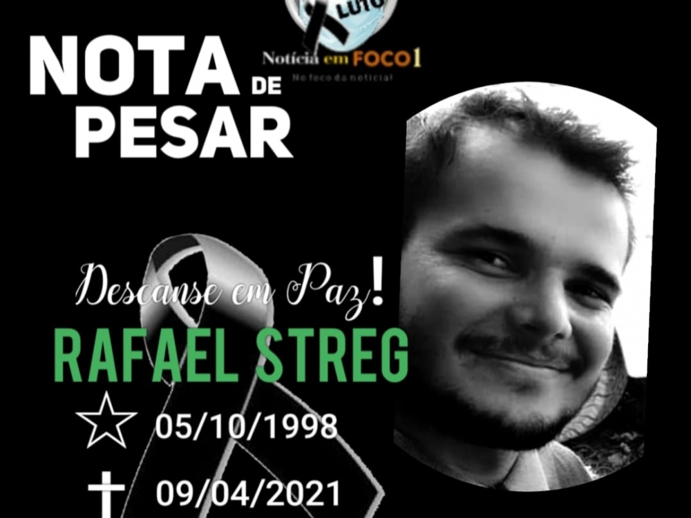 Rafael Streg, filho do vice-prefeito de Tabapor�, morre em acidente de moto no Distrito de Nova Fonteira.