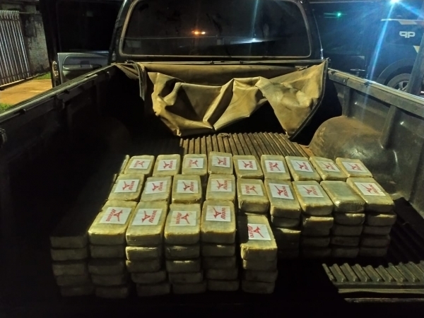 Carregamento de droga avaliado em quase R$ 4 milh�es � apreendido na MT 170 em Brasnorte