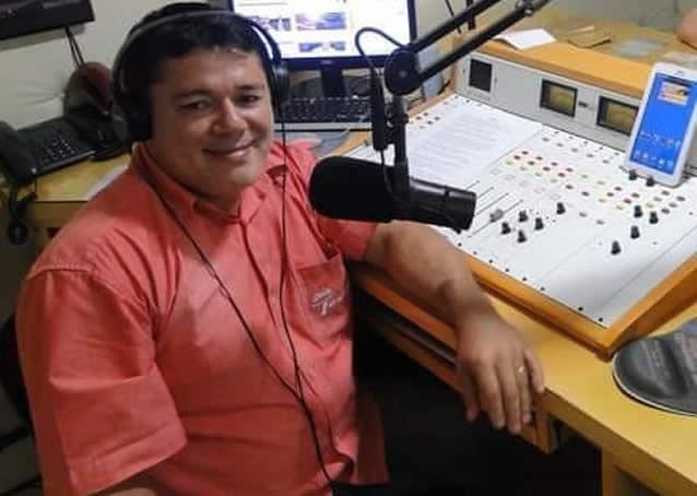 Rep�rter e comunicador Dirceu Barbosa (51), morre em Cuiab�, v�tima do COVID-19.