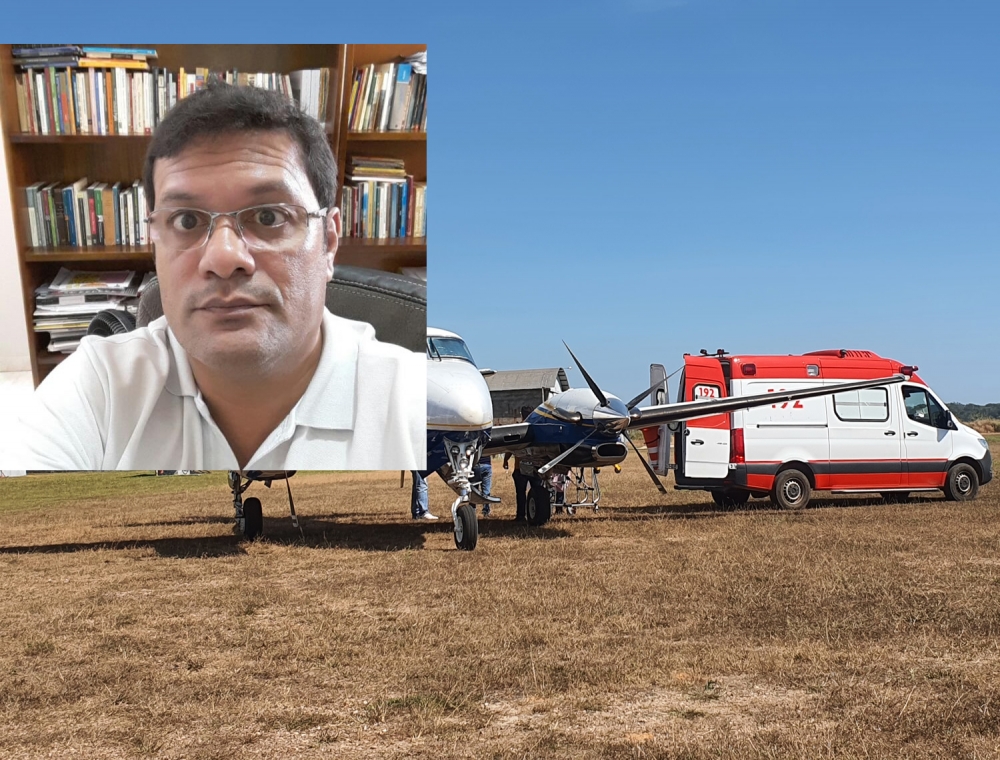 Professor Oseias Carmo Neves, da Unemat Juara, est� em Cuiab� para tratamento de COVID-19