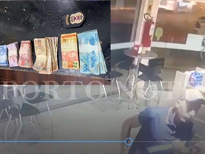 Homem assalta conveni�ncia em Porto dos Ga�chos e � preso em seguida por um Policial Civil