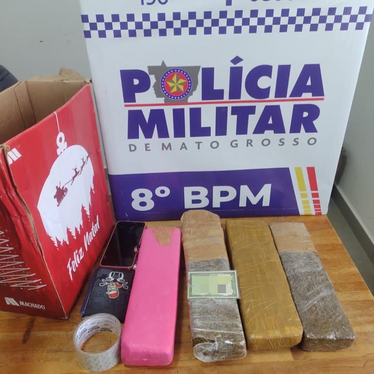  Polcia Militar prende membro de organizao criminosa com tabletes de maconha