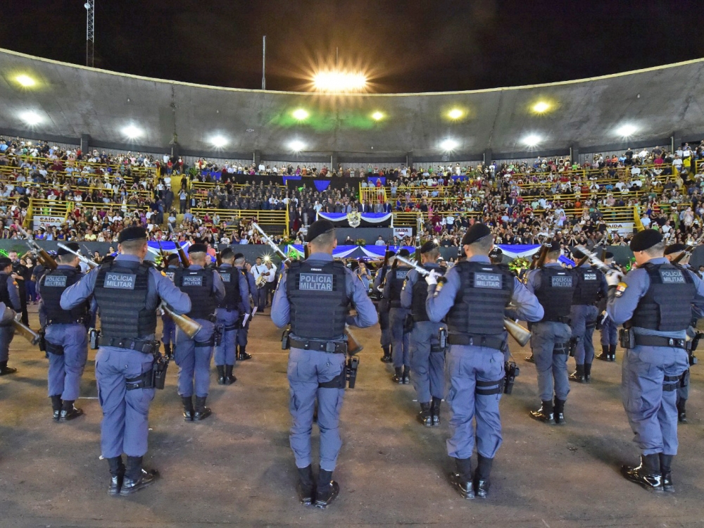  PMMT oficializa ingresso de 509 militares com formatura do 32 Curso de Formao de Soldados