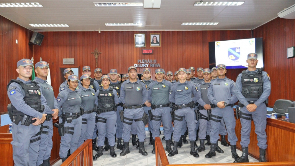 Polcia Militar de Juara tem aumento no efetivo de 30 policiais militares.