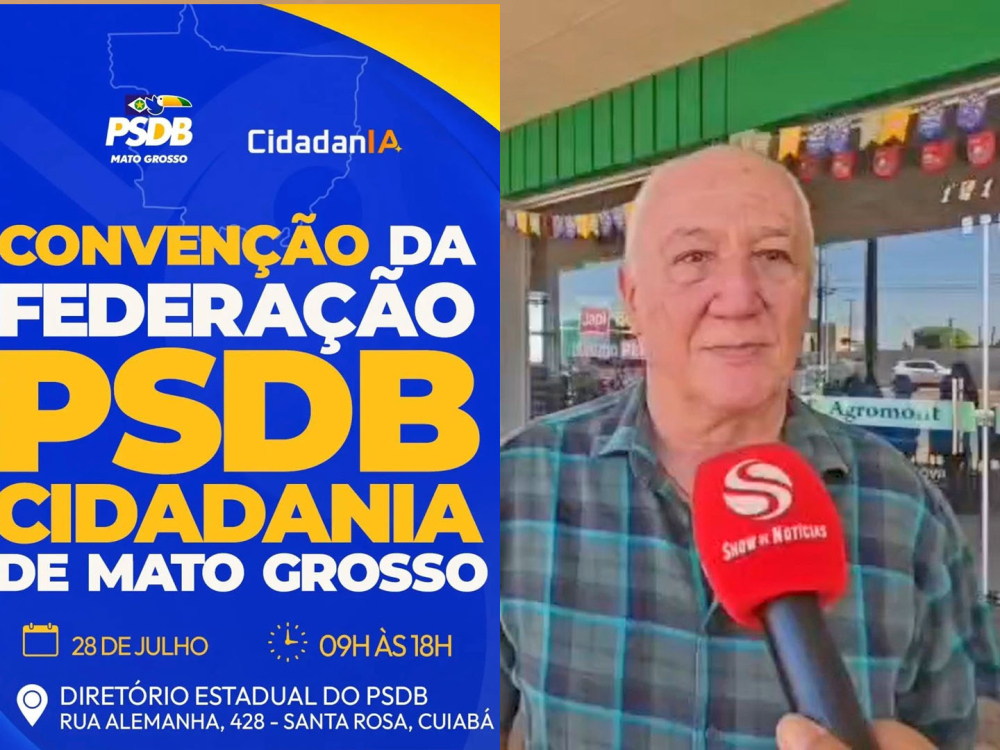 Candidatura de Carlos Sirena a deputado estadual ser� homologada hoje, na Conven��o do PSDB 