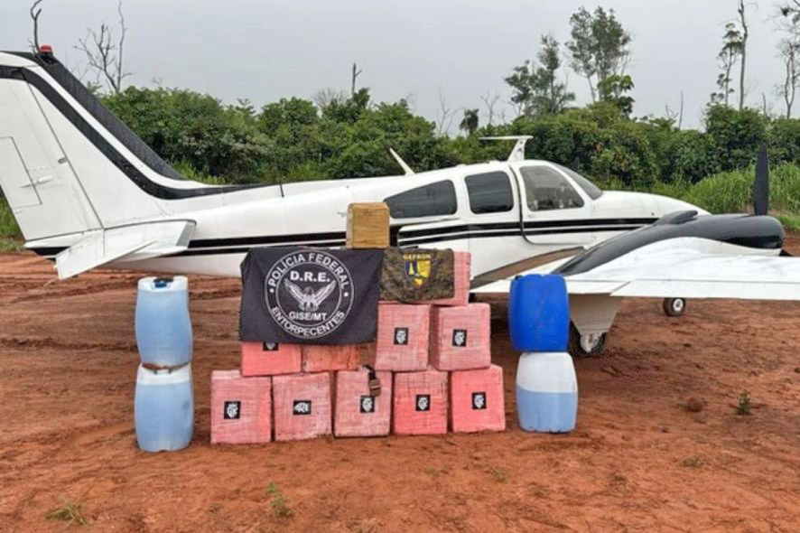 Polícia Federal prende dono de fazenda usada como base para tráfico aéreo em Sinop 