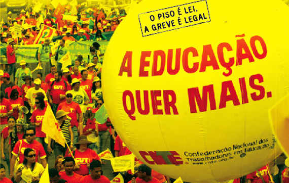 Trabalhadores da rede estadual de educa��o paralisam atividades quinta-feira (23)