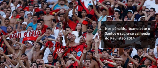 Zebra gigante: Ituano bate Santos nos p�naltis e � campe�o paulista